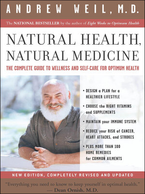 cover image of Natural Health, Natural Medicine